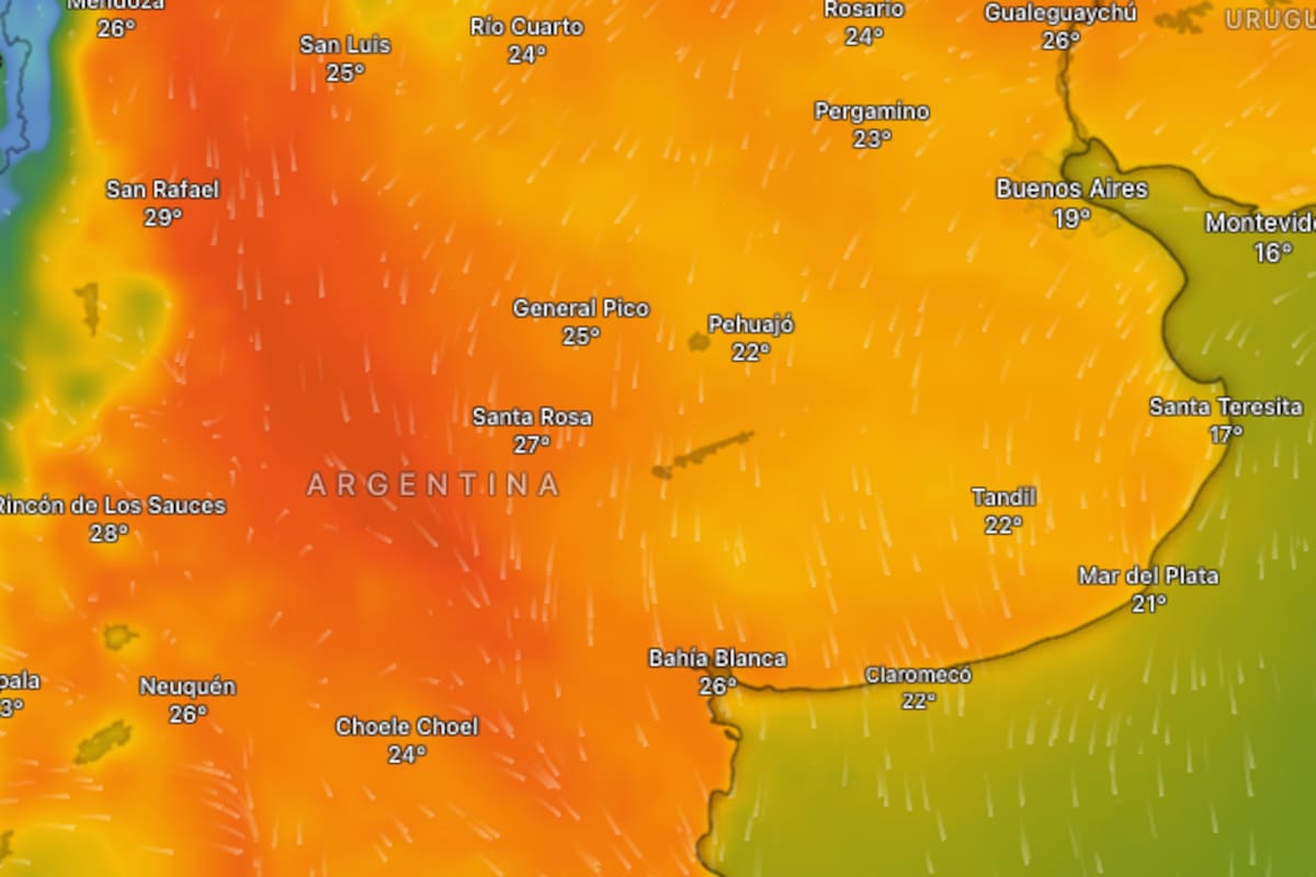 Se registrarán temperaturas cálidas en la zona centro del país este viernes