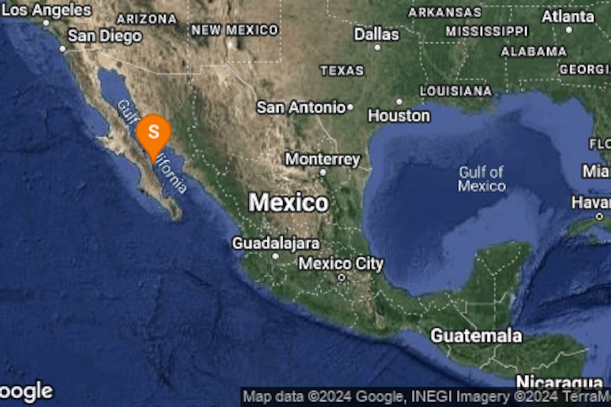 Se registró un sismo en Baja California este jueves 18 de abril de 2024