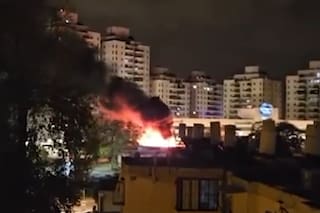 Reportaron que algunos misiles impactaron en el centro de Israel