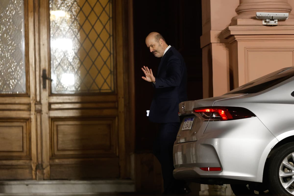 Se retira Federico Sturzenegger de la Casa Rosada