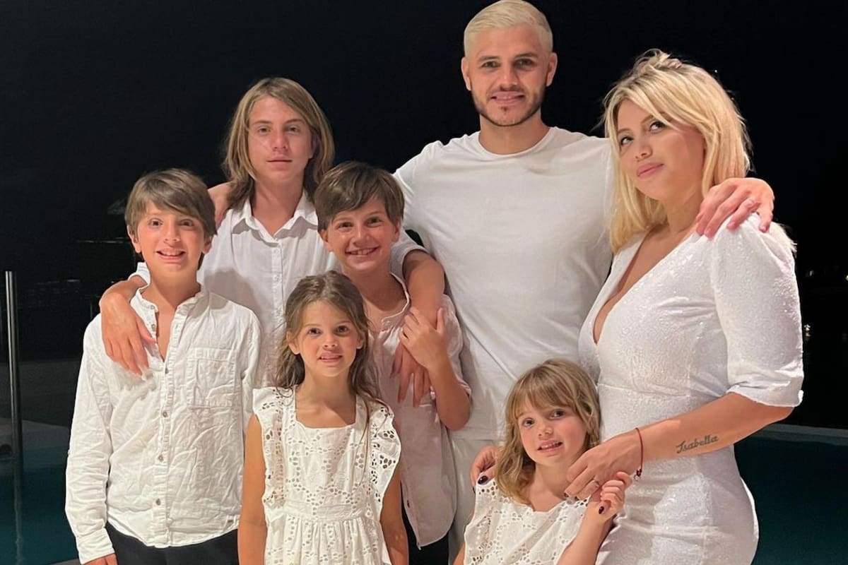 Se revelaron duros detalles de la intimidad familiar de Mauro Icardi, Wanda Nara y sus hijos