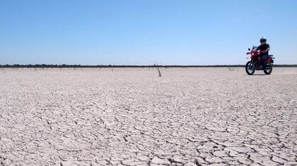 Se secó la laguna de Paiva