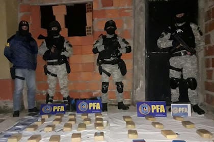 Se secuestraron casi 50 kilos de cocaína