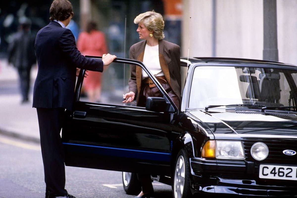 Se subasta el Ford Escort RS Turbo, el auto favorito de Lady Di