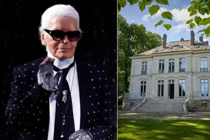Se subasta la mansión francesa que pertenecía al famoso diseñador Karl Lagerfeld