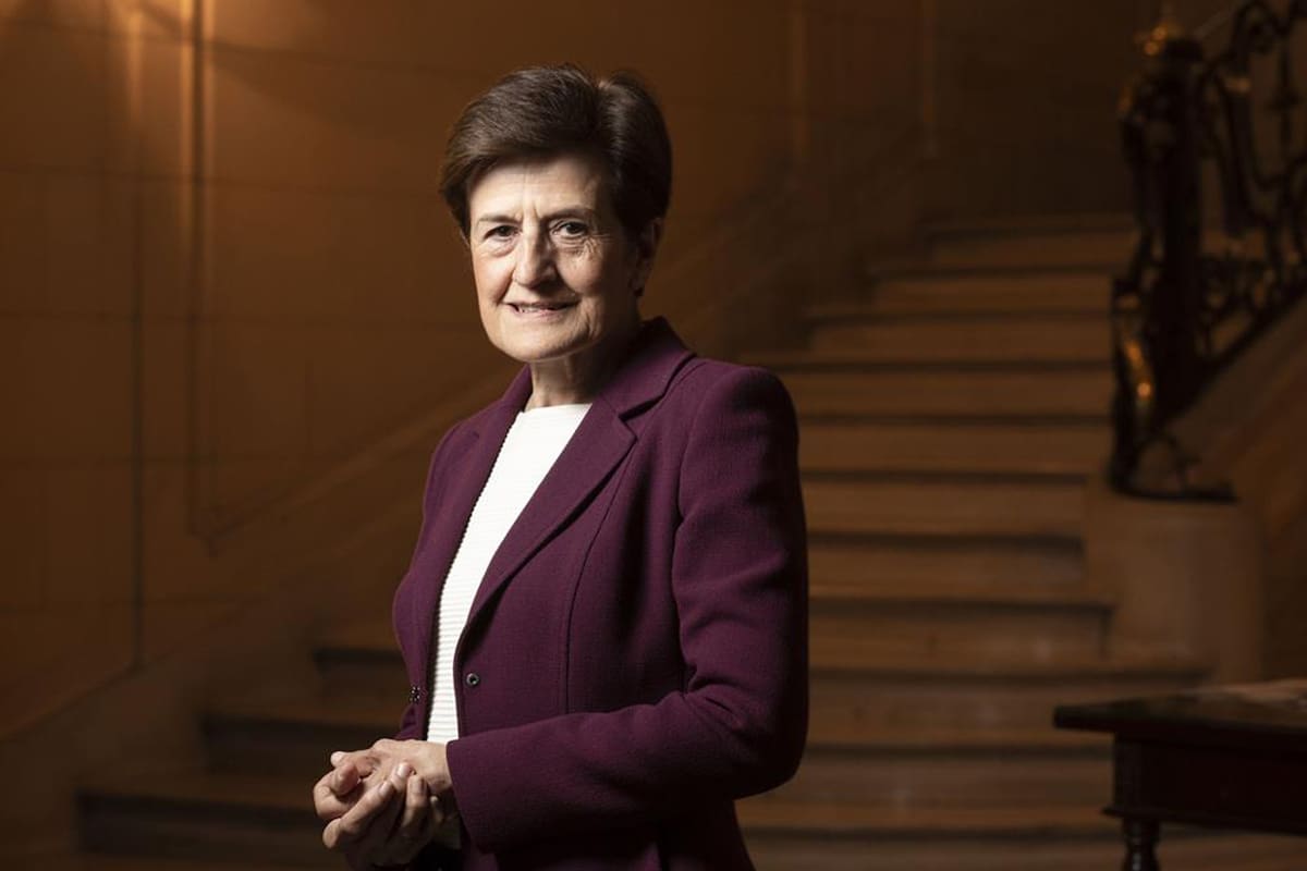 Se trata de Adela Cortina, experta en ética y filosofía política