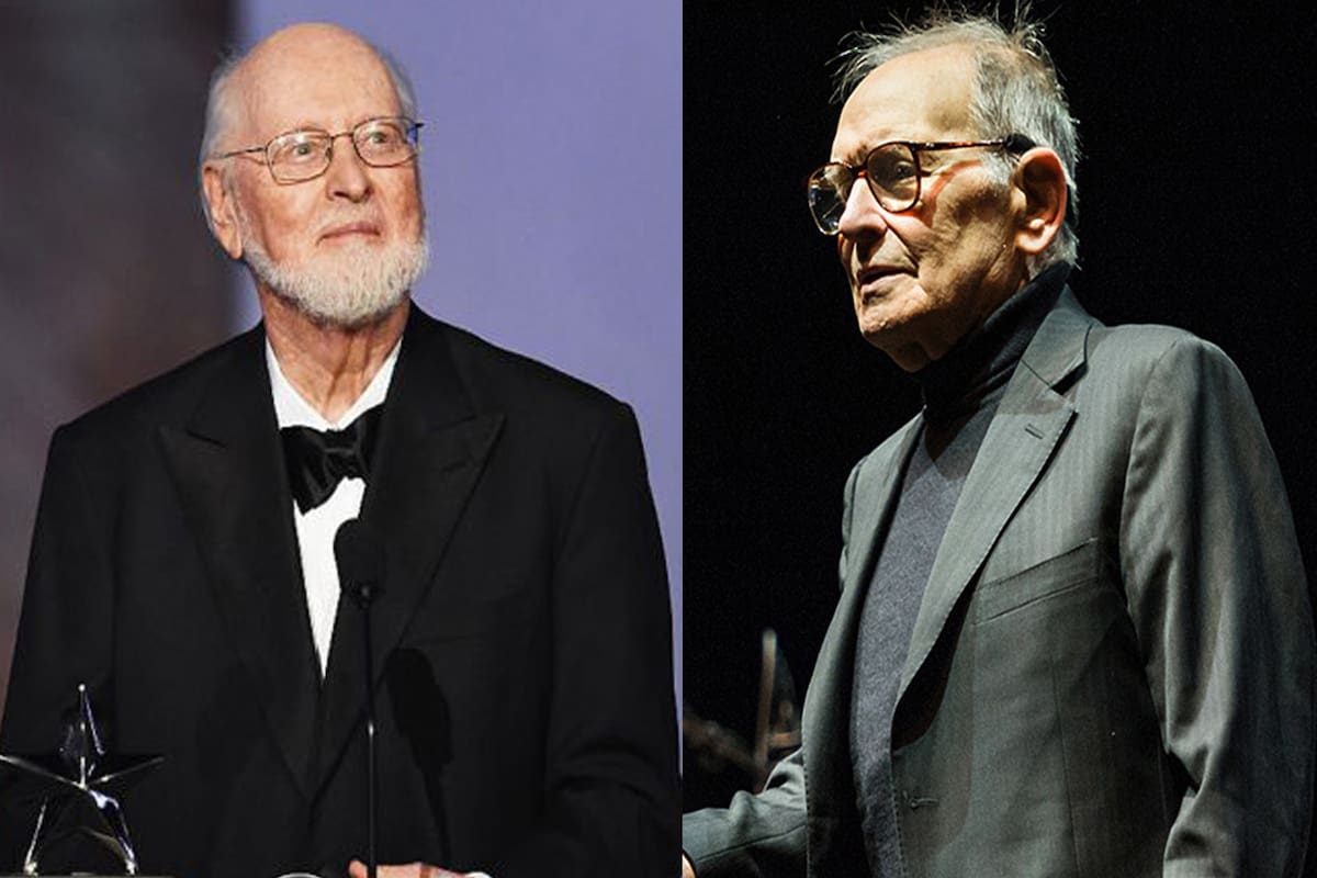 Se trata de dos de los creadores más celebrados de bandas de sonido originales en el séptimo arte, de "Star Wars" al spaghetti western