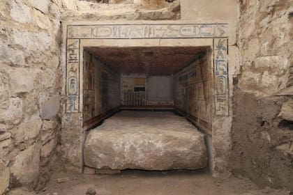Se trata de la tumba Teti Neb Fu (Foto: Ministerio de Turismo y Antigüedades de Egipto)