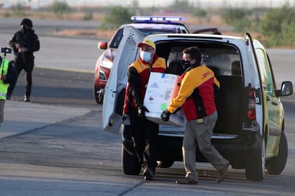 Se trata de las primeras 10.000 dosis de la vacuna contra el coronavirus