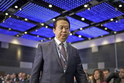 Se trata de Meng Hongwei, presidente de la agencia de cooperación internacional policial