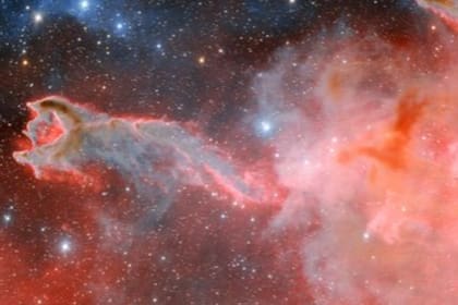 Se trata de un glóbulo cometario que fue capturado por la Cámara de Energía Oscura del Observatorio Cerro Tololo en Chile