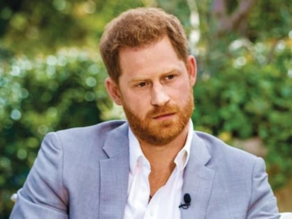 Se trata de una de las primeras apariciones del príncipe Harry en 2022