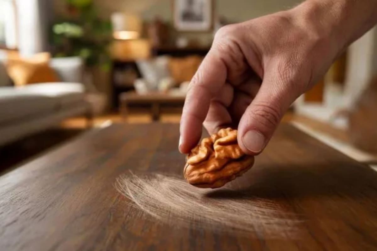 Se trata de una forma efectiva de quitar las manchas no deseadas de los distintos muebles de madera