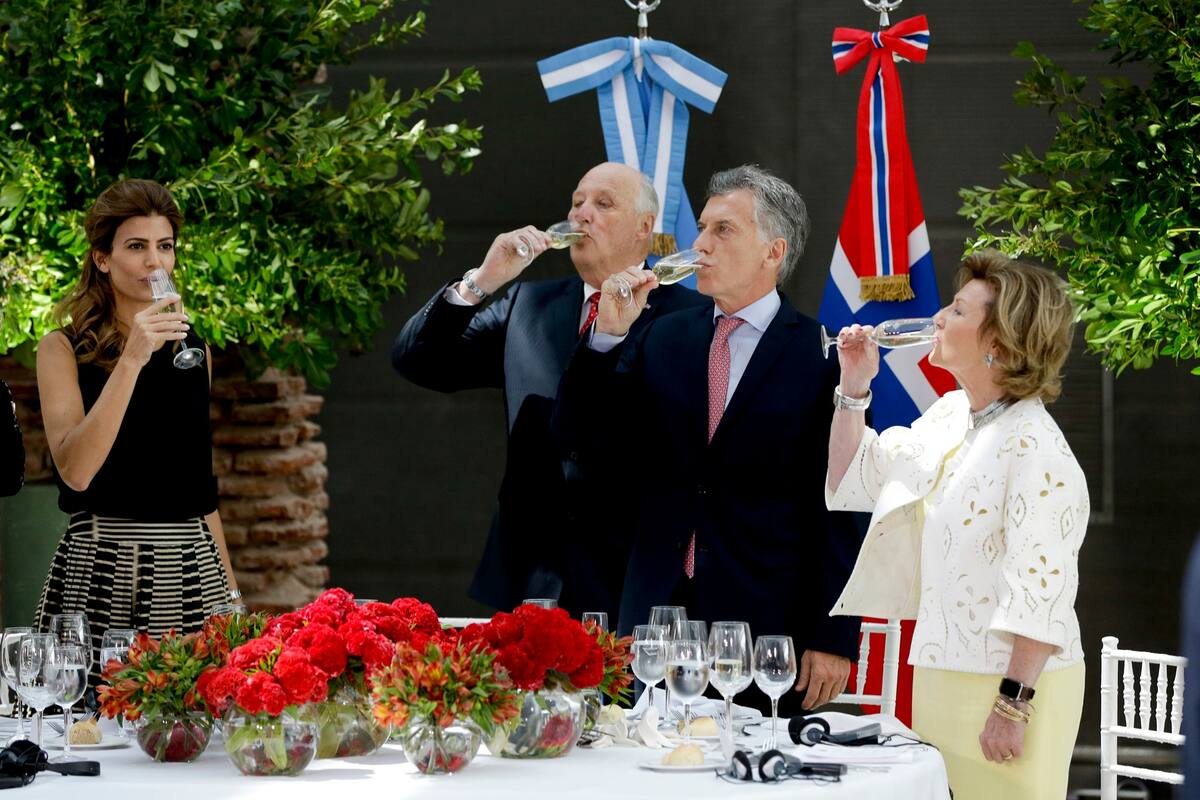 Se trató de la primera visita de la realeza noruega desde 1967