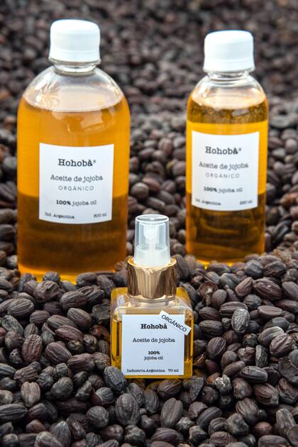 Se utiliza en productos para el cuidado del cabello, la piel y los labios debido a su capacidad para hidratar y su similitud con los aceites naturales de la piel. Además, se ha observado que la jojoba tiene propiedades antioxidantes.