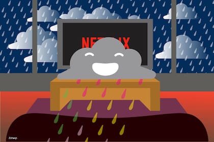 Se viene un domingo para quedarse en casa, se esperan lluvias y viento fuerte durante casi todo el día