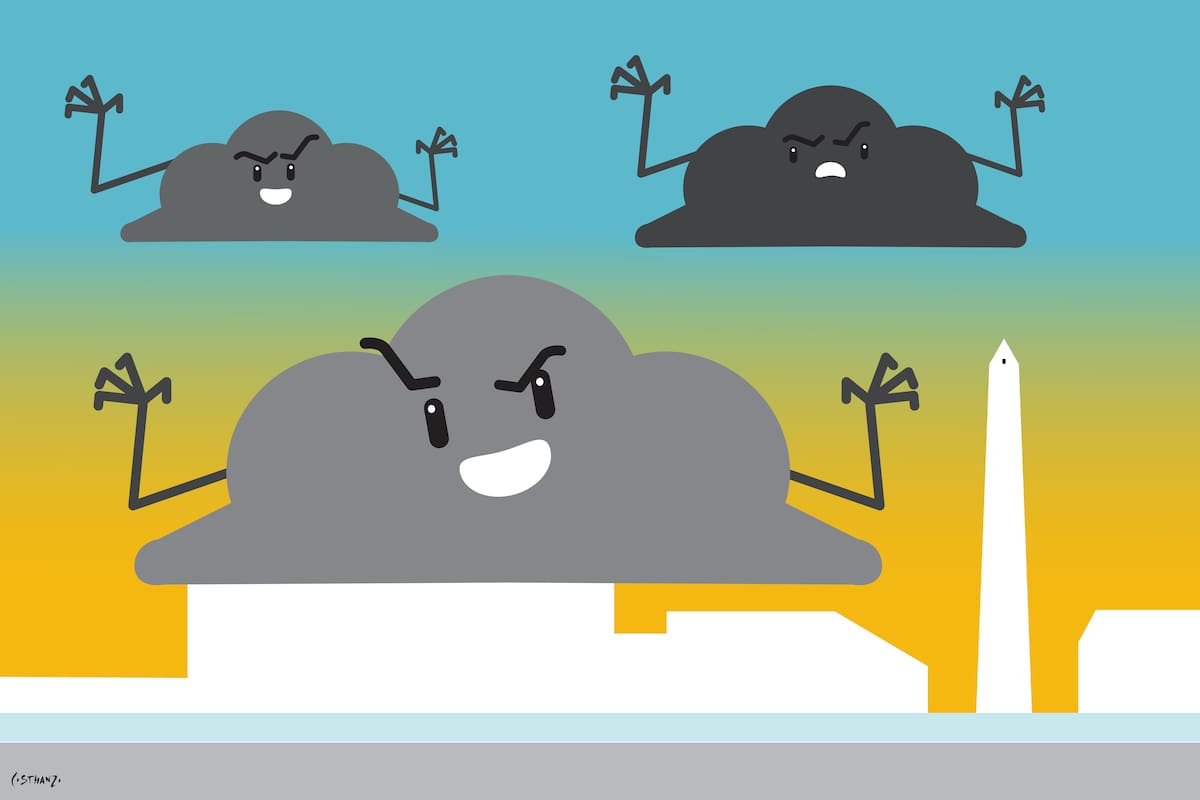 Se viene un fin de semana a puro nubarrón con probabilidad de lluvias para el sábado a la mañana y tormentas aisladas para el domingo