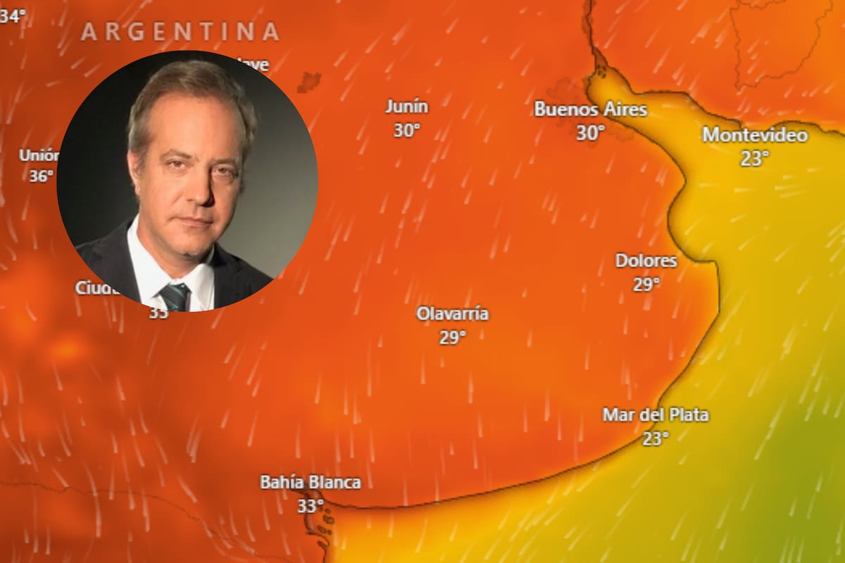 Se vienen días calurosos en el AMBA durante la última semana de noviembre, según Diego Angeli