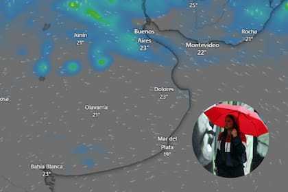 Se vienen las lluvias a Buenos Aires, que trae una caída en las temperaturas