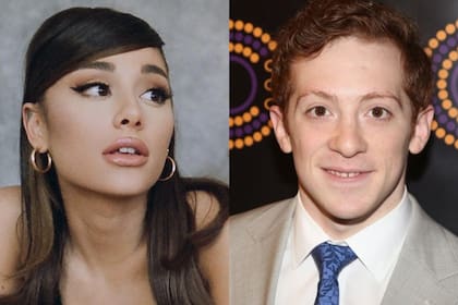 Se viralizó un video de Ethan Slater y Ariana Grande juntos en Disney