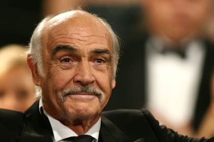 Sean Connery y la foto del festejo de sus 89 años