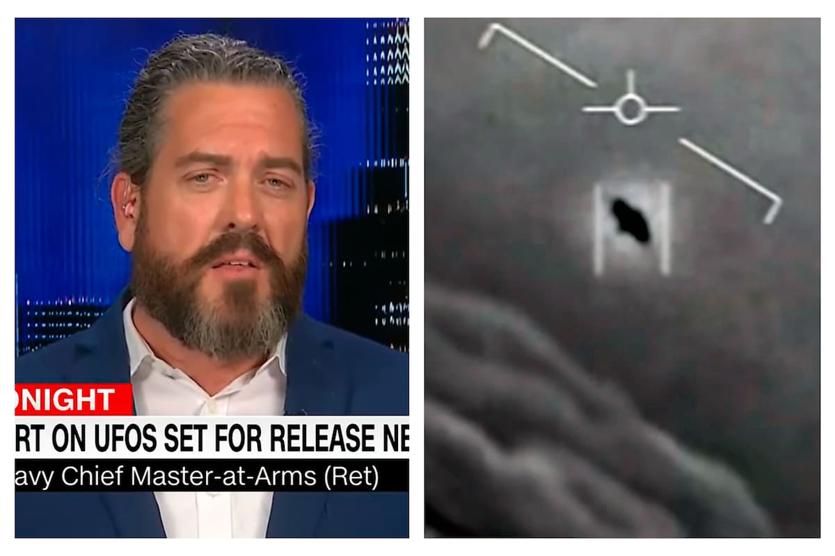 Sean Cahill fue el responsables de armas del portaviones de la marina estadounidense y asegura que la tecnología OVNI que vio en 2014 aventaja a la terrestre por entre 100 y 1000 años