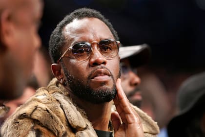 Sean "Diddy" Combs en una imagen de marzo de 2017, cuando su vida era otra, en un partido de la NBA entre los Brooklyn Nets y los New York Knicks