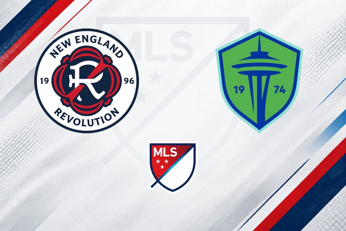 Seattle Sounders FC venció 3-0 a New England Revolution, por la MLS