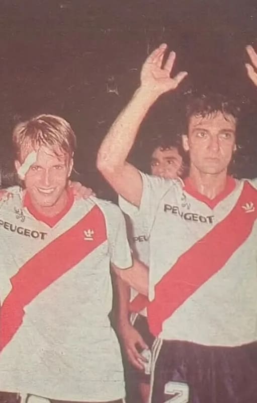 Sebastián Ablín debutó en la primera de River en la pretemporada 1991, con Passarella como técnico