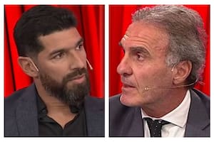 Sebastián Abreu y Oscar Ruggeri