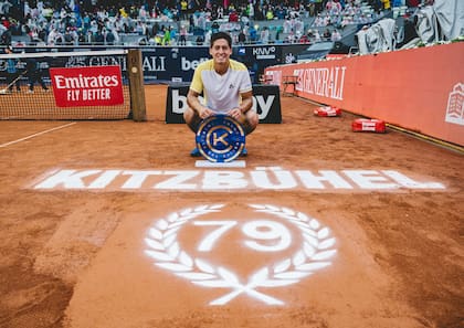 Sebastián Báez, campeón en Kitzbühel