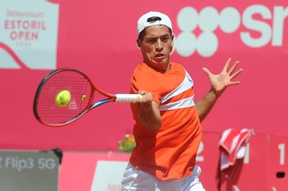 Sebastián Báez comenzó la defensa del título en Estoril
