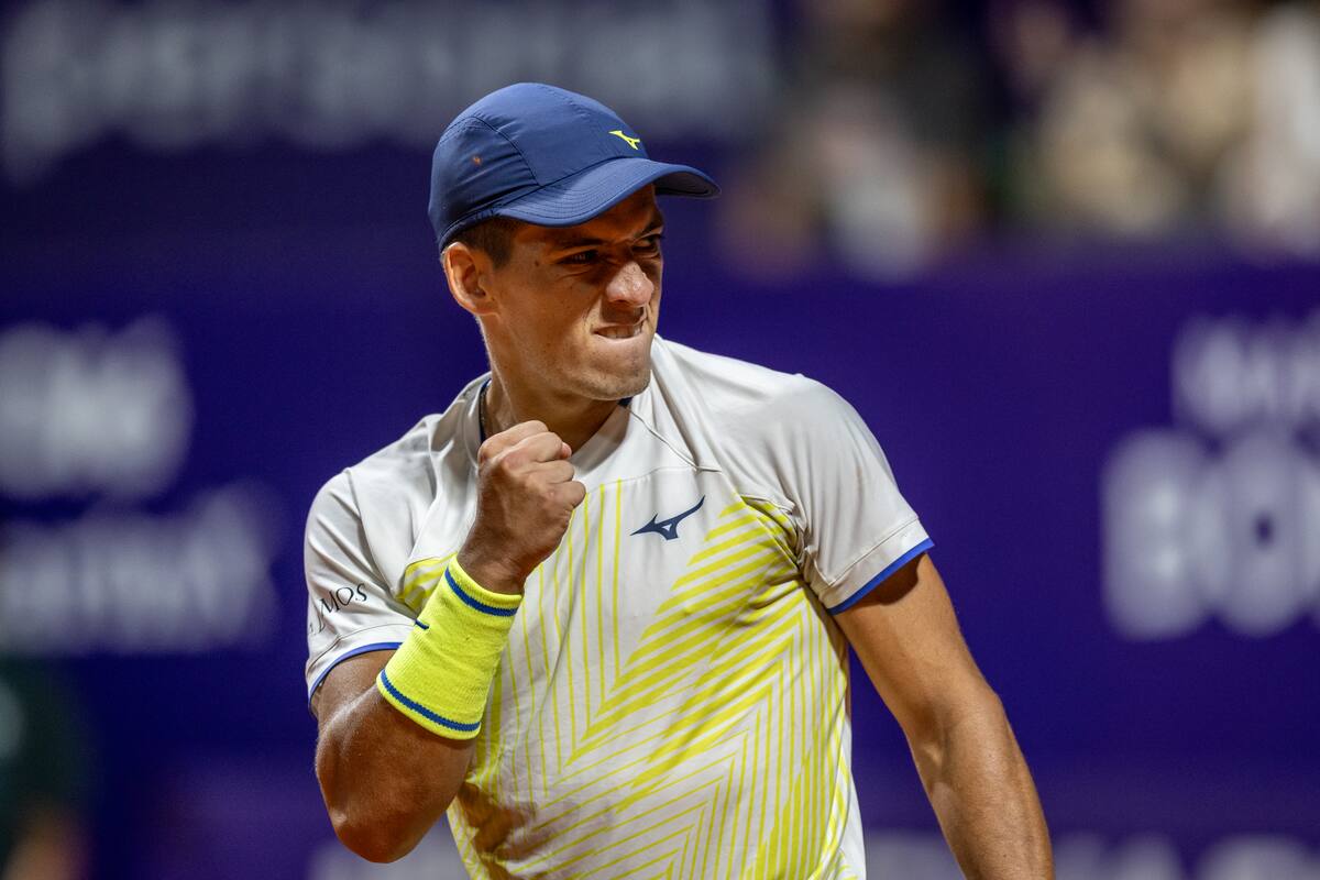 Sebastián Báez debuta este jueves en el Masters 1000 de Indian Wells