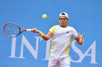 Sebastián Báez debutó en Eastbourne con una valiosa victoria