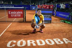 Sebastián Báez, el campeón del Córdoba Open