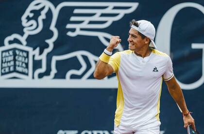 Sebastián Báez en Kitzbuhel