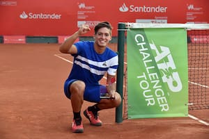 Sebastián Báez se consagró campeón del Challenger de Campinas; un logro que le permitió dar el salto definitivo al Top 100 del ranking
