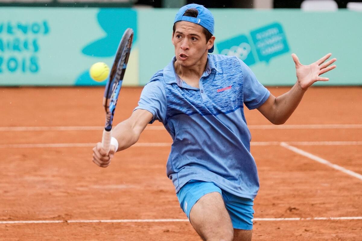 Sebastián Baez será sparring del Masters de Londres