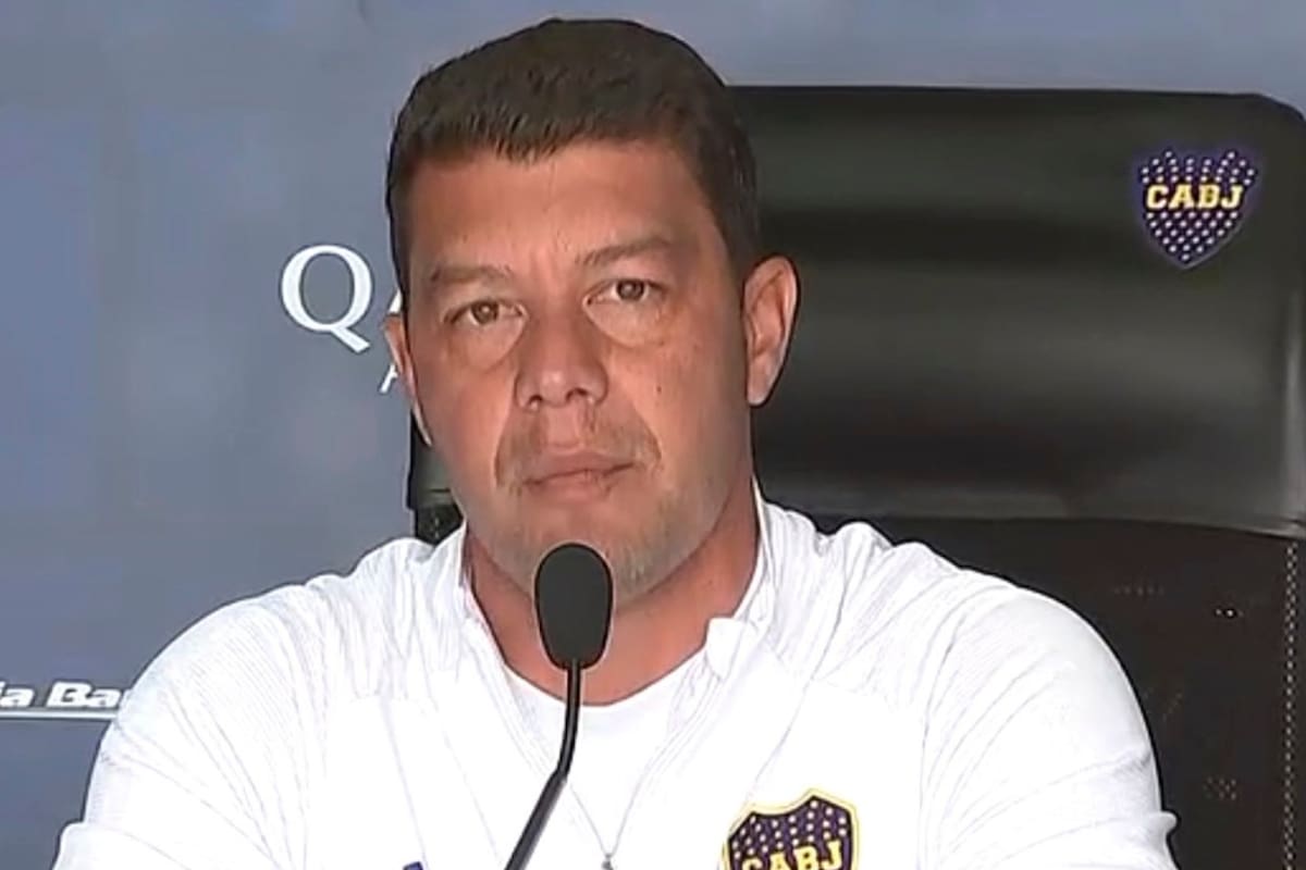 Sebastián Battaglia, en conferencia de prensa