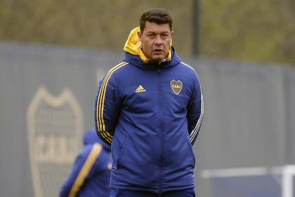 Sebastián Battaglia, entrenador de Boca Juniors