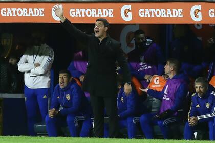Sebastián Battaglia se fue feliz de la Bombonera