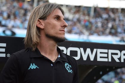 Sebastián Beccacece, el entrenador de Racing que antes dirigió a Independiente