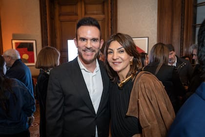 Sebastián Calfun y Evangelina Bomparola, de la comisión directiva de BAFA
