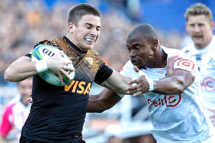 Sebastián Cancelliere marcó dos de los cinco tries de Jaguares