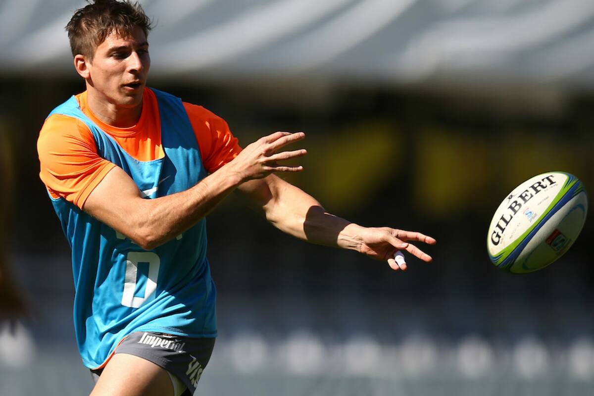 Sebastián Cancelliere será titular en el choque del sábado con los Sharks