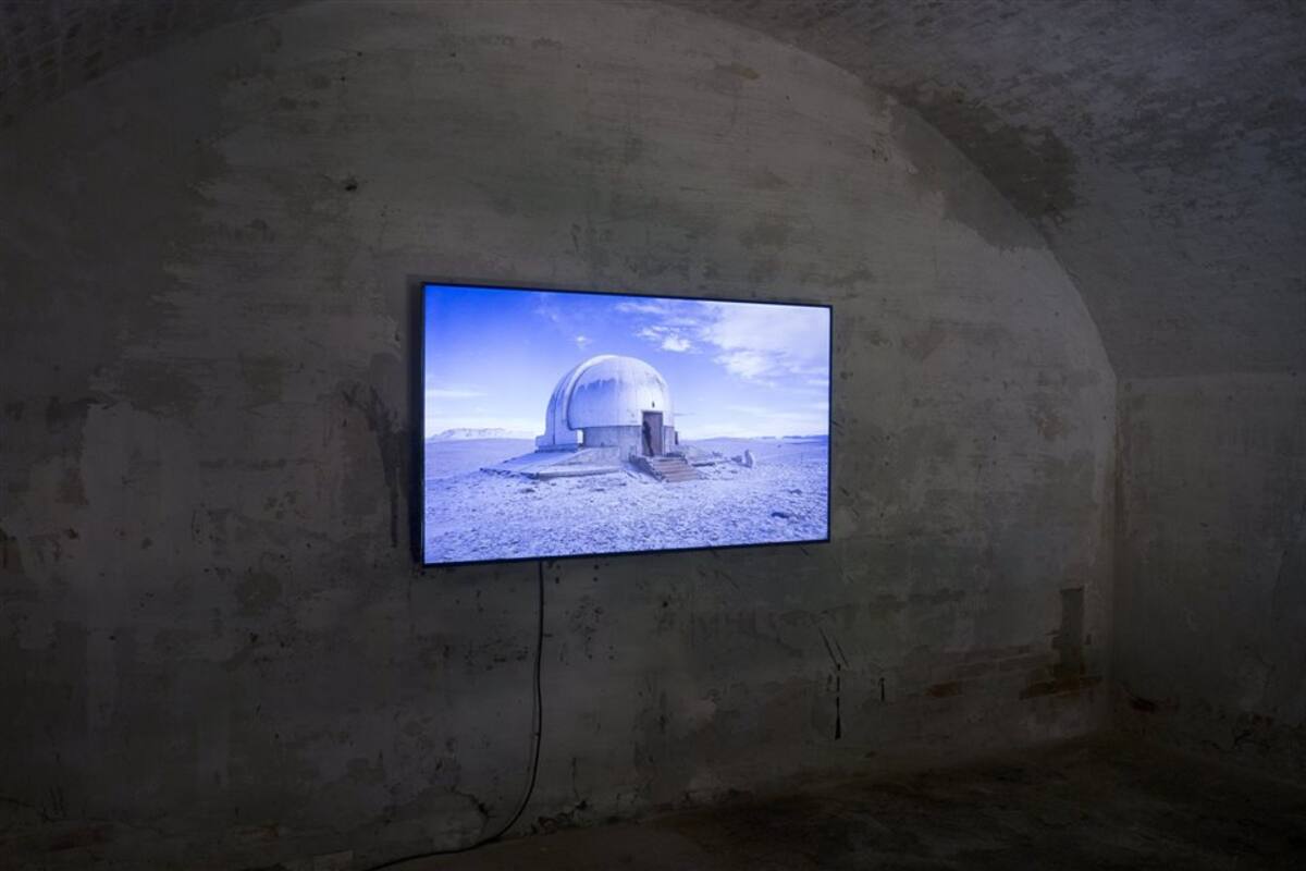 SEBASTIÁN DÍAZ MORALES. Una de las instalaciones que exhibe en el marco de la muestra Viva Arte Viva