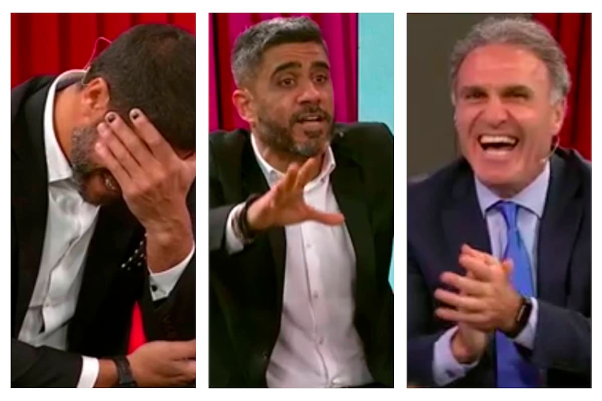 Sebastián Domínguez, Federico Bulos y Oscar Ruggeri