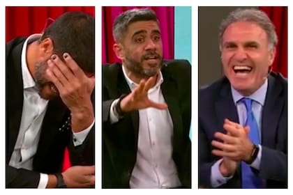 Sebastián Domínguez, Federico Bulos y Oscar Ruggeri