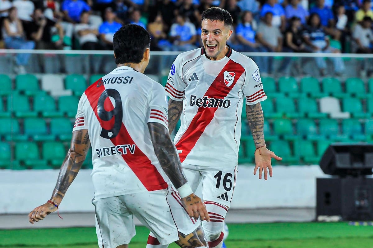 Sebastián Driussi y Fabricio Bustos tratarán de conseguir el primer triunfo de River por la Copa Sudamericana, como locales frente a Carabobo, de Venezuela.