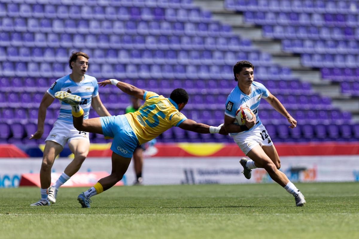 Sebastián Dubuc, la figura de los Pumas 7s en el triunfo de Argentina ante Uruguay en Valladolid